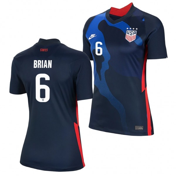 Women's Morgan Brian USA Away Jersey 2020