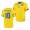 Men's Mykola Shaparenko Ukraine EURO 2020 Jersey Yellow Home Replica