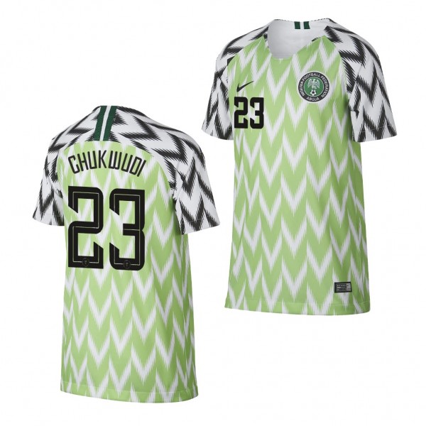 Youth Nigeria Ogonna Chukwudi Jersey 2019 World Cup Home