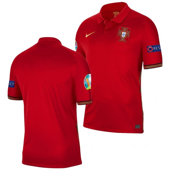 Men's Portugal EURO 2020 Jersey Red Home Replica