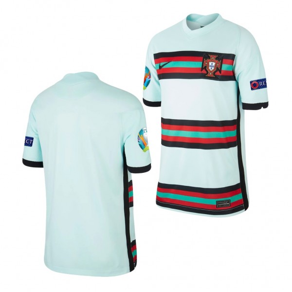 Youth EURO 2020 Portugal Jersey Teal Away