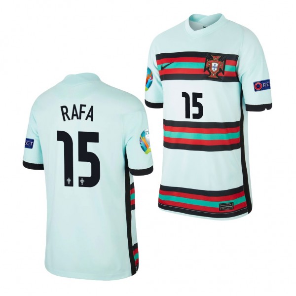 Youth Rafa Silva EURO 2020 Portugal Jersey Teal Away