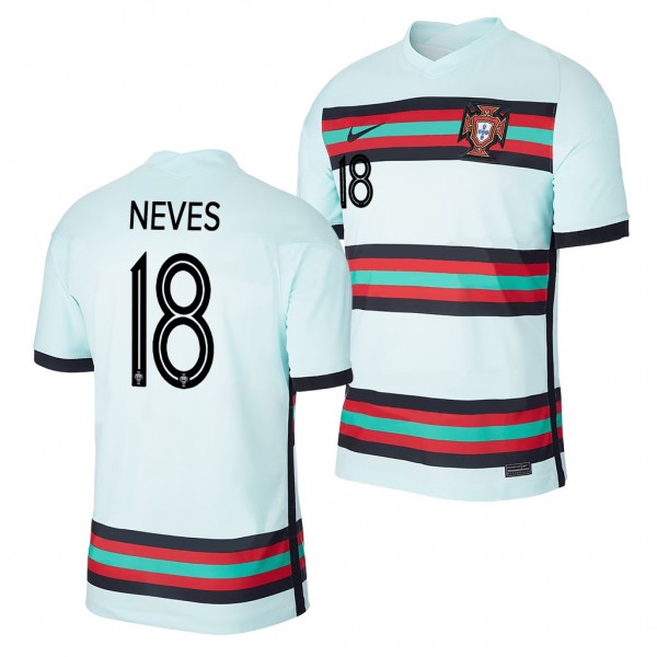 Men's Ruben Neves Portugal Away Jersey 2020