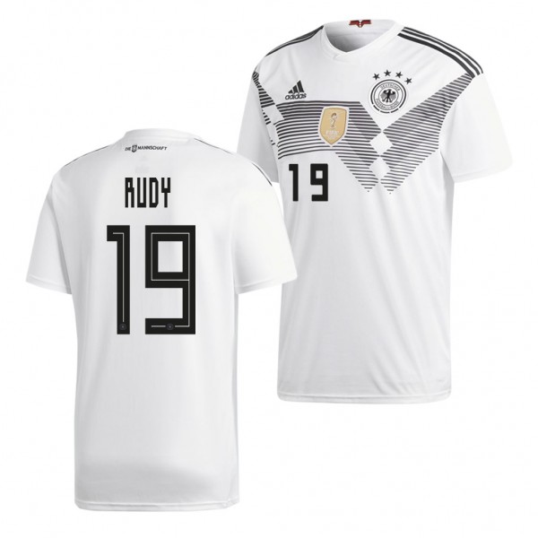 Men's Germany 2018 World Cup Sebastian Rudy Jersey Home