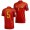Men's Sergio Busquets Spain EURO 2020 Jersey Red Home Replica