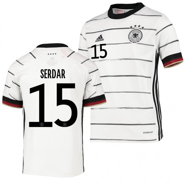 Men's Suat Serdar Jersey Germany Home 2020-21 Short Sleeve