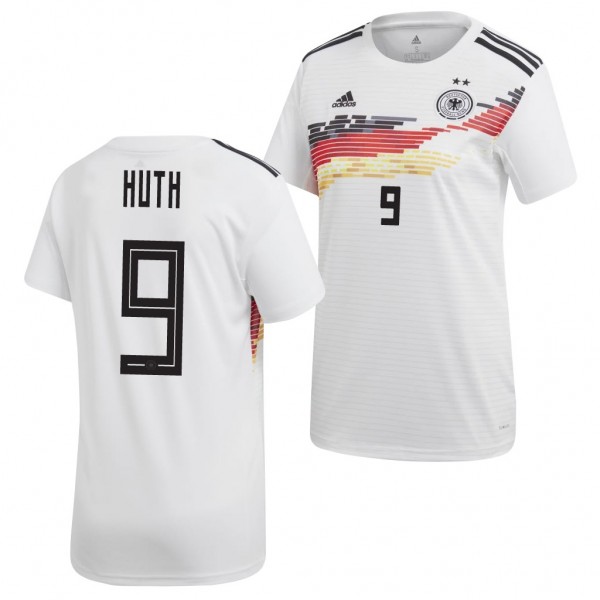 Women's Svenja Huth Jersey Germany 2019 World Cup Home White