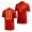 Men's Thiago Spain Home Jersey Red 2022 Qatar World Cup Replica