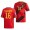 Men's Thorgan Hazard Belgium EURO 2020 Jersey Red Home Replica