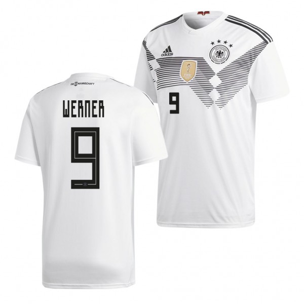 Men's Germany 2018 World Cup Timo Werner Jersey Home