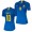 Men's 2019 World Cup Marta Brazil Away Blue Jersey