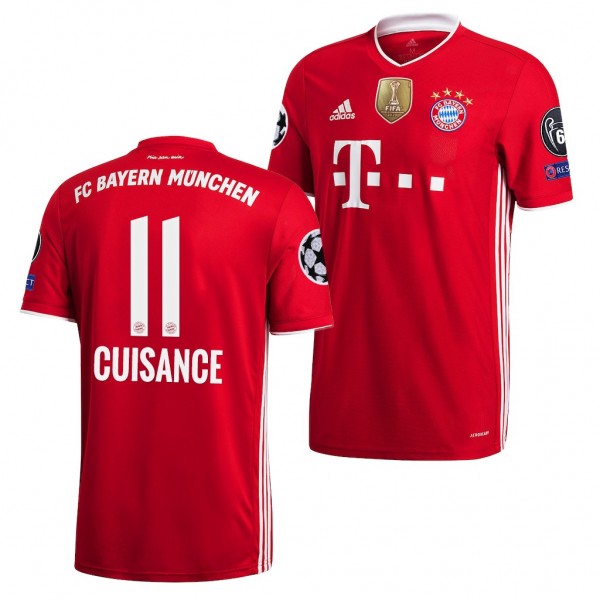 Men's Michael Cuisance Jersey FC Bayern Munich 2020 UEFA Champions Of Europe