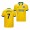 Men's Aaron Connolly Brighton And Hove Albion Away Jersey Yellow 2021 Replica