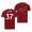 Men's Adama Traore Wolverhampton Wanderers Third Jersey Red 2021 Replica