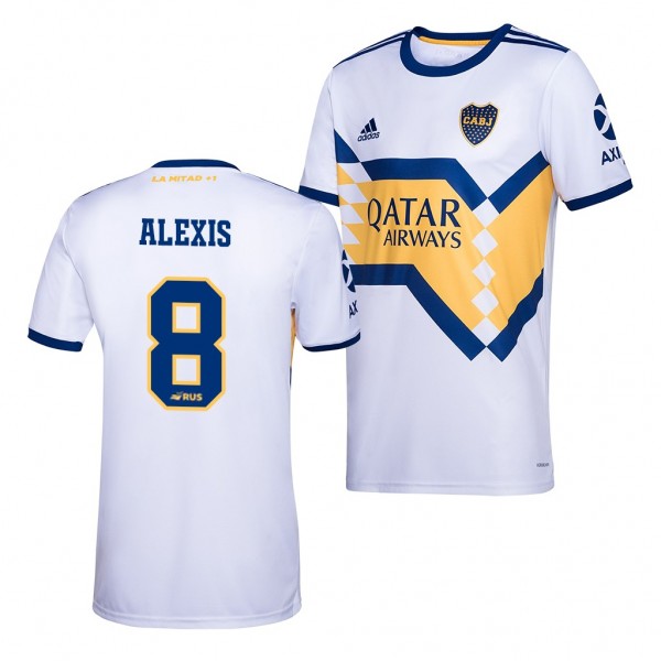 Men's Alexis Mac Allister Boca Juniors Jersey Away 2020-21 Adidas