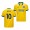 Men's Alexis Mac Allister Brighton And Hove Albion Away Jersey Yellow 2021 Replica
