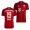 Men's Alphonso Davies Bayern Munich 2021-22 Home Jersey Red Replica