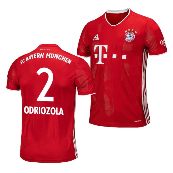 Men's Alvaro Odriozola Bayern Munich Home Jersey 2020-21