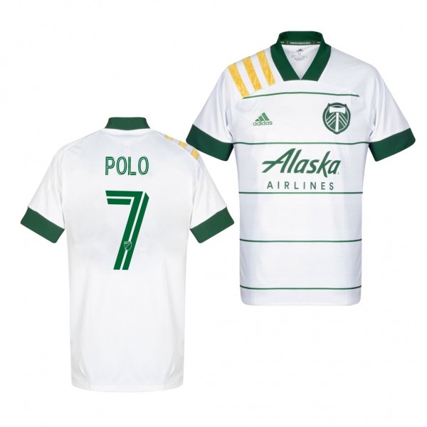 Men's Andy Polo Jersey Portland Timbers Away Short Sleeve