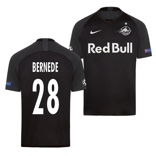 Men's Red Bull Salzburg Antoine Bernede Jersey Europa League Away 19-20