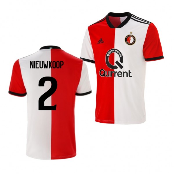 Men's Feyenoord #2 Bart Nieuwkoop Jersey