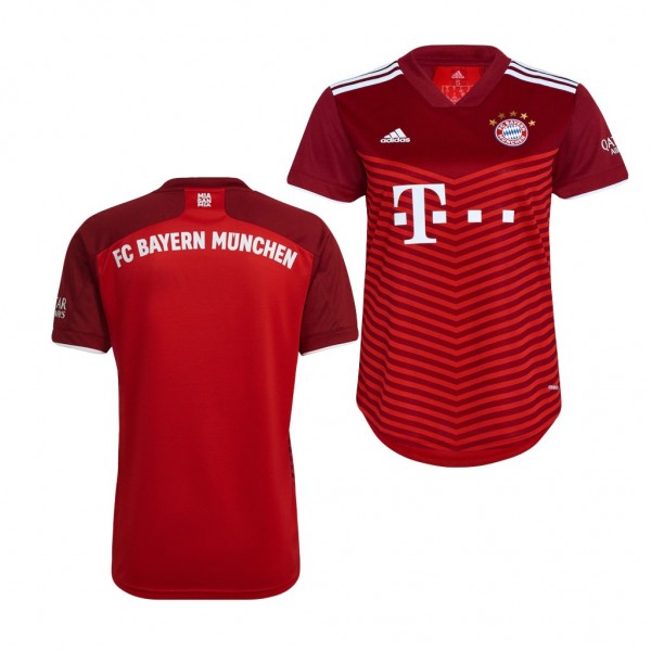 Women's Jersey Bayern Munich Home Red Replica 2021-22