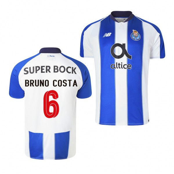 Men's Porto #6 Bruno Costa Jersey