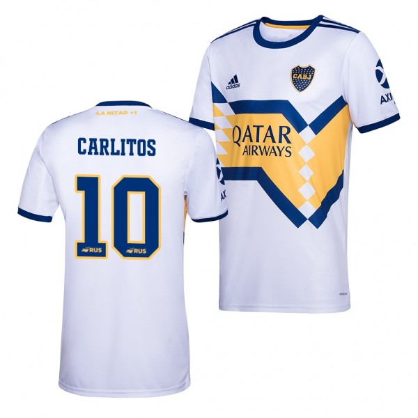 Men's Carlos Tevez Boca Juniors Jersey Away 2020-21 Adidas