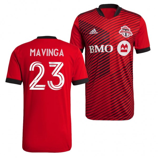 Men's Chris Mavinga Toronto FC Replica Jersey Red 2021