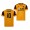 Men's Daniel Podence Wolverhampton Wanderers Home Jersey Yellow 2021 Replica