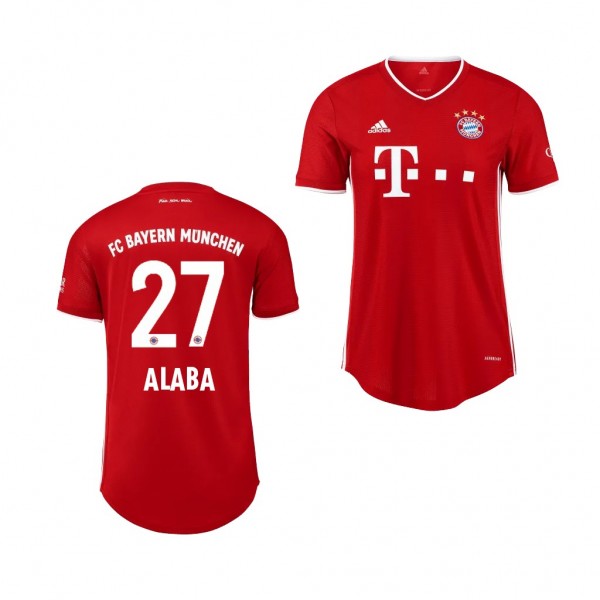 Men's David Alaba Jersey Bayern Munich Home 2020-21 Short Sleeve Online Sale