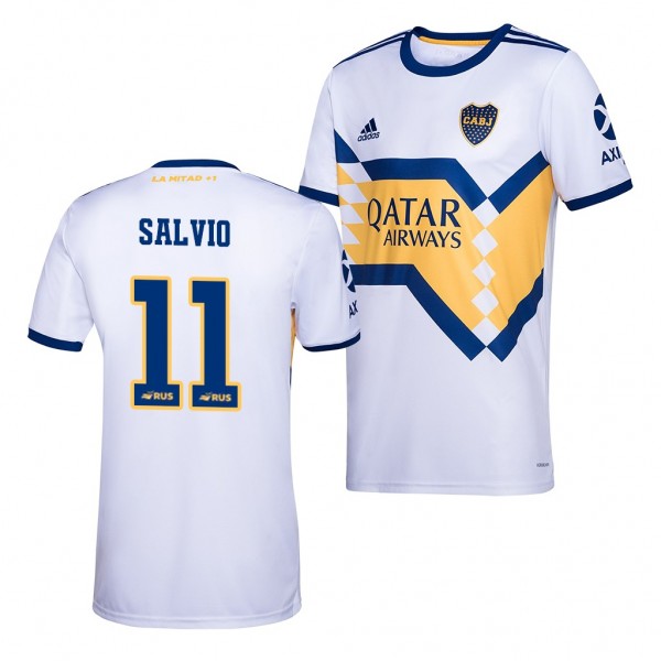 Men's Eduardo Salvio Boca Juniors Jersey Away 2020-21 Adidas