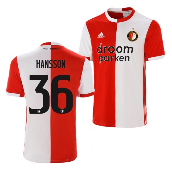 Youth Feyenoord Emil Hansson Home Jersey