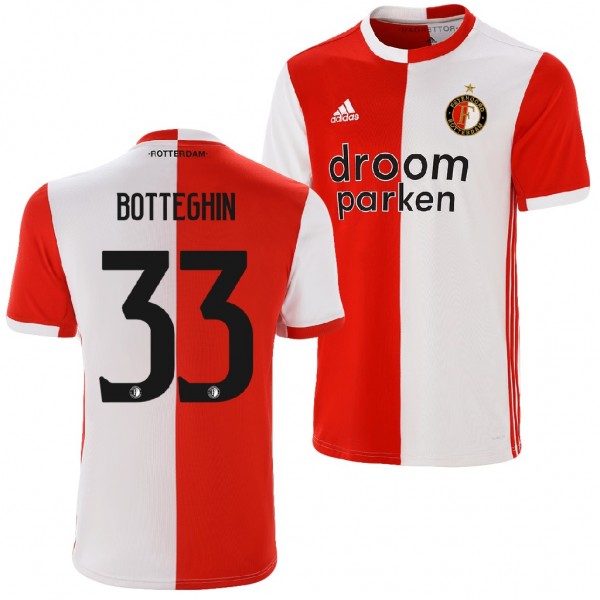 Men's Feyenoord Eric Botteghin Home Jersey