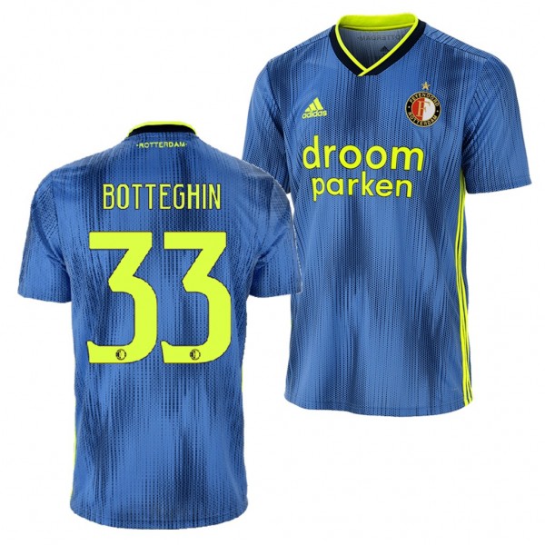 Men's Feyenoord Eric Botteghin 19-20 Away Jersey