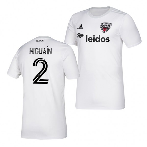 Men's Federico Higuain Jersey D.C. United Away