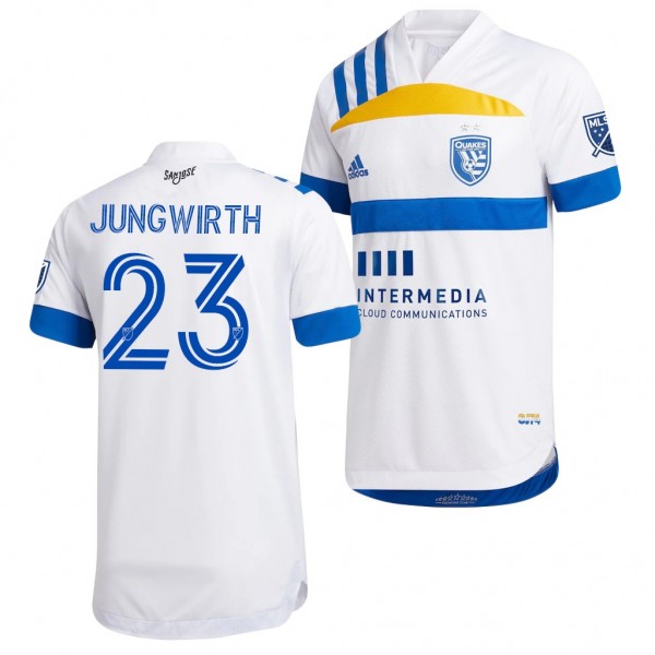 Men's Florian Jungwirth Jersey San Jose Earthquakes 408 Edition