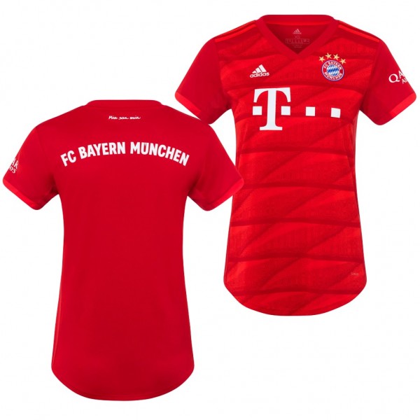 Men's Bayern Munich Home Red 19-20 Jersey Online Sale