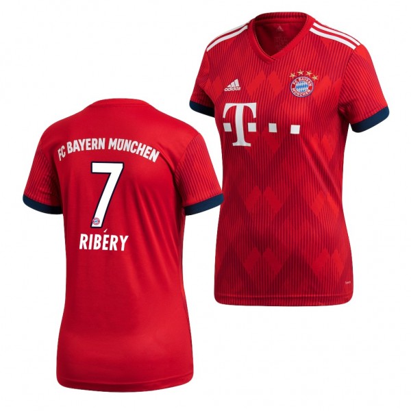 Women's Bayern Munich Franck Ribery Home Jersey