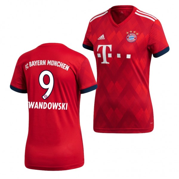 Women's Bayern Munich Robert Lewandowski Home Jersey
