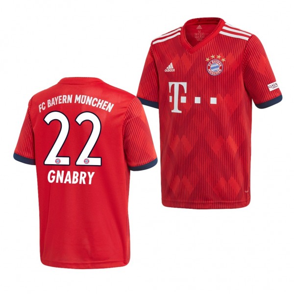 Youth Bayern Munich Serge Gnabry Home Jersey