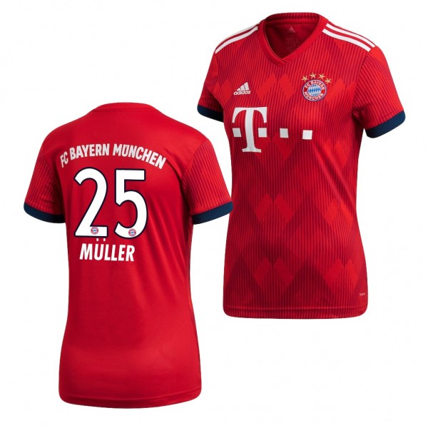 Women's Bayern Munich Thomas Muller Home Jersey