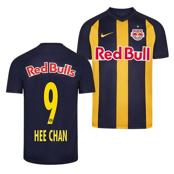 Men's Red Bull Salzburg Hwang Hee-Chan Jersey Away 19-20 Short Sleeve