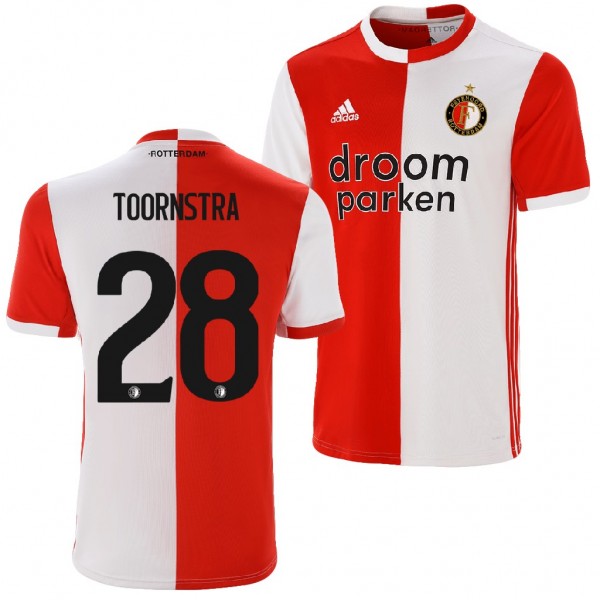 Men's Feyenoord Jens Toornstra Home Jersey