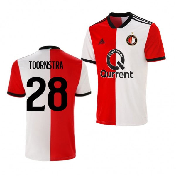 Men's Feyenoord #28 Jens Toornstra Jersey