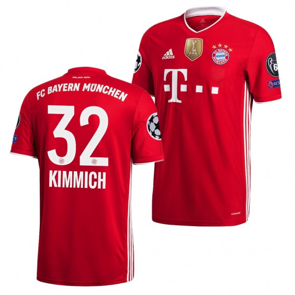 Men's Joshua Kimmich Jersey FC Bayern Munich 2020 UEFA Champions Of Europe