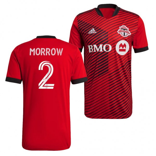 Men's Justin Morrow Toronto FC Replica Jersey Red 2021