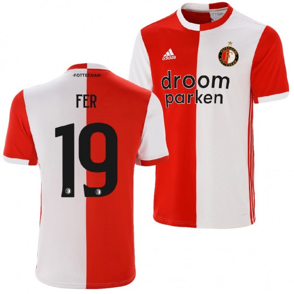 Men's Feyenoord Leaoy Fer Home Jersey