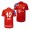 Men's Leaoy Sane Bayern Munich Pharrell Williams Jersey Red 2021