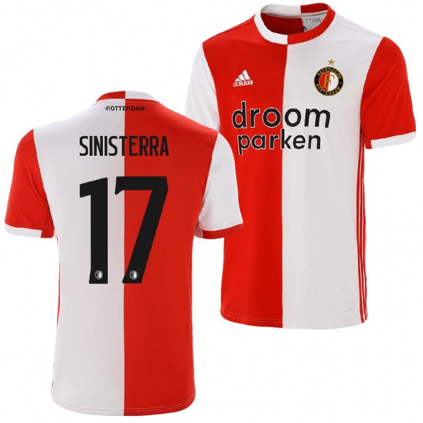 Men's Feyenoord Luis Sinisterra Home Jersey
